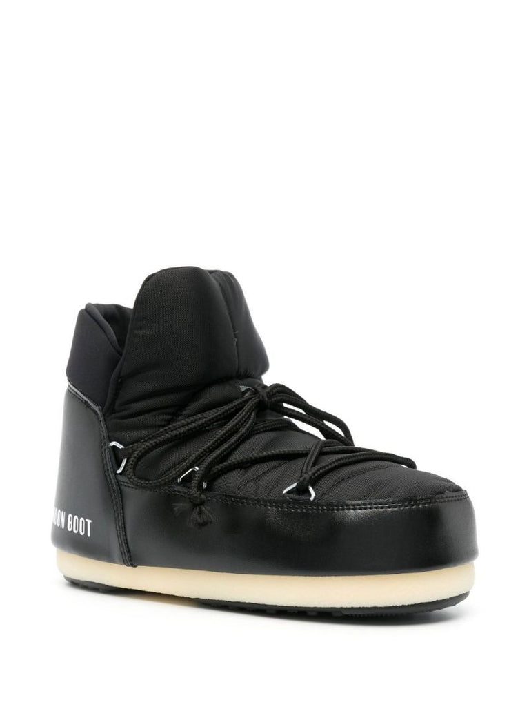 Black Icon Nylon Pumps