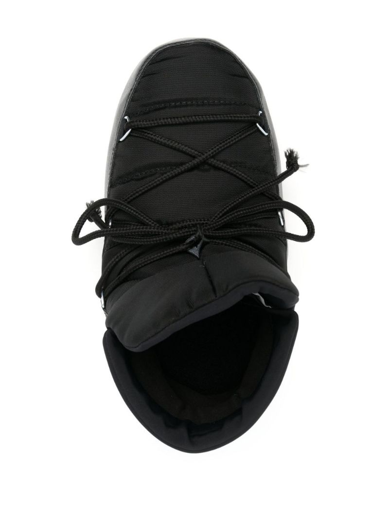 Black Icon Nylon Pumps
