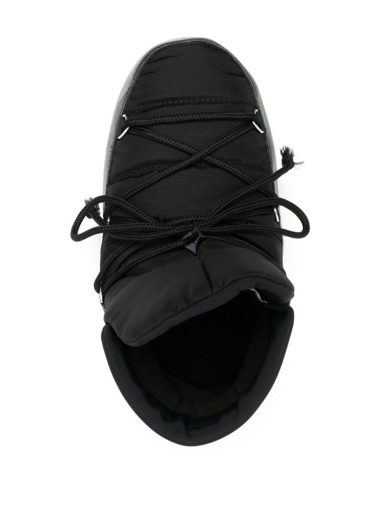 Black Icon Nylon Pumps