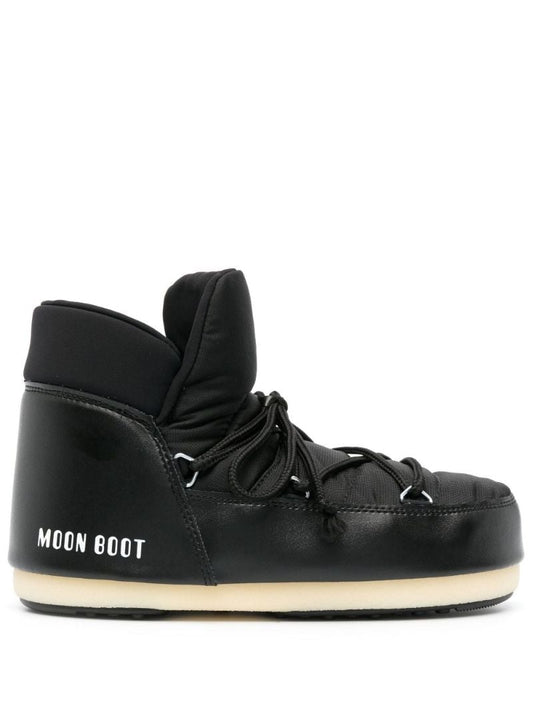Black Icon Nylon Pumps