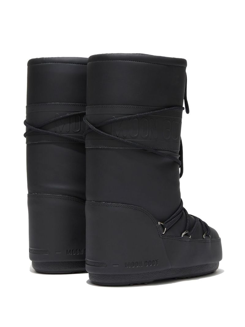 Black Icon Tall Rubber Boots