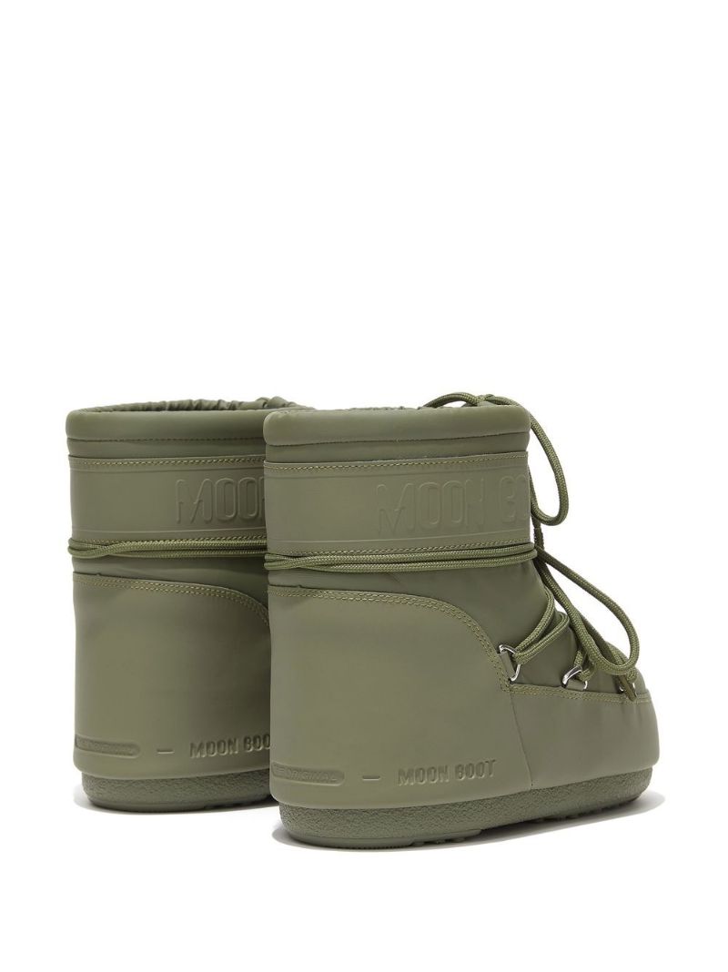 Green Icon Snow Boots