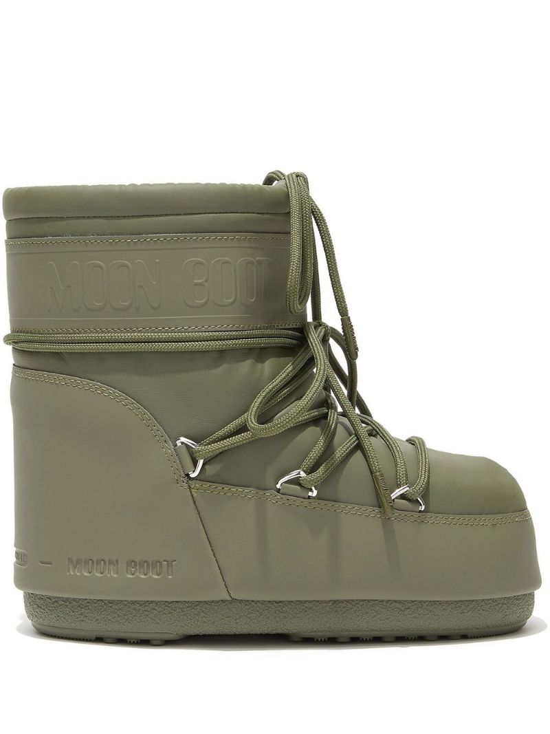 Green Icon Snow Boots
