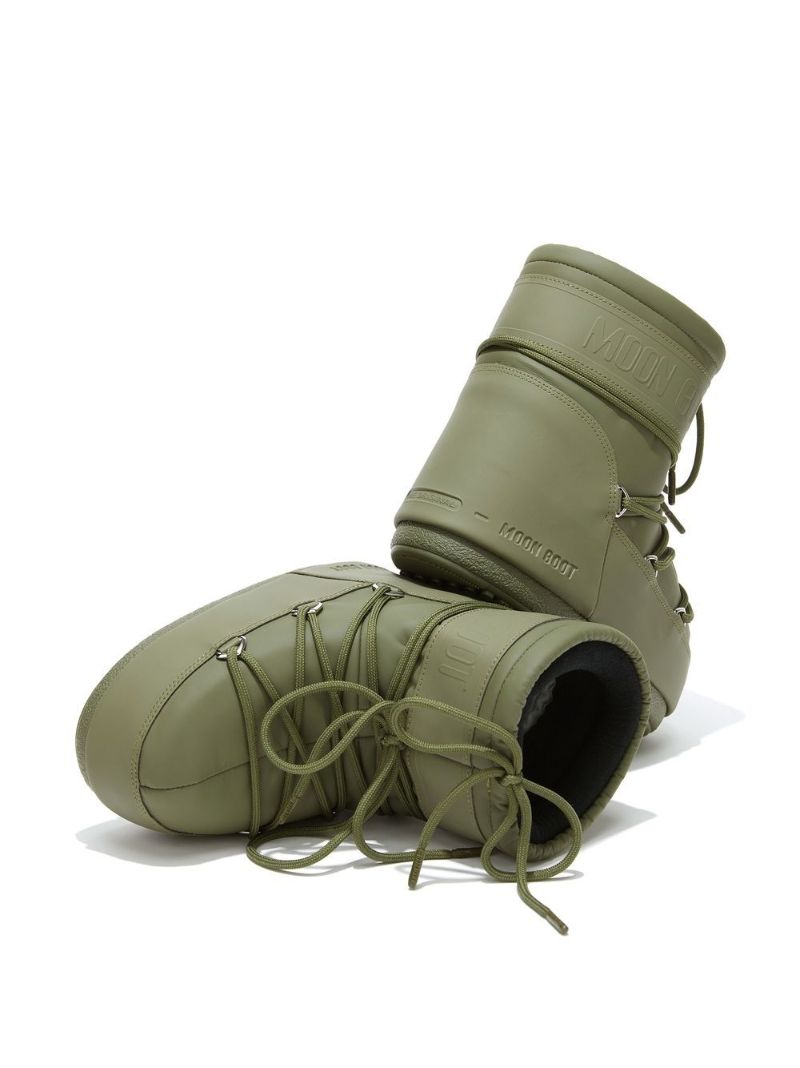 Green Icon Snow Boots
