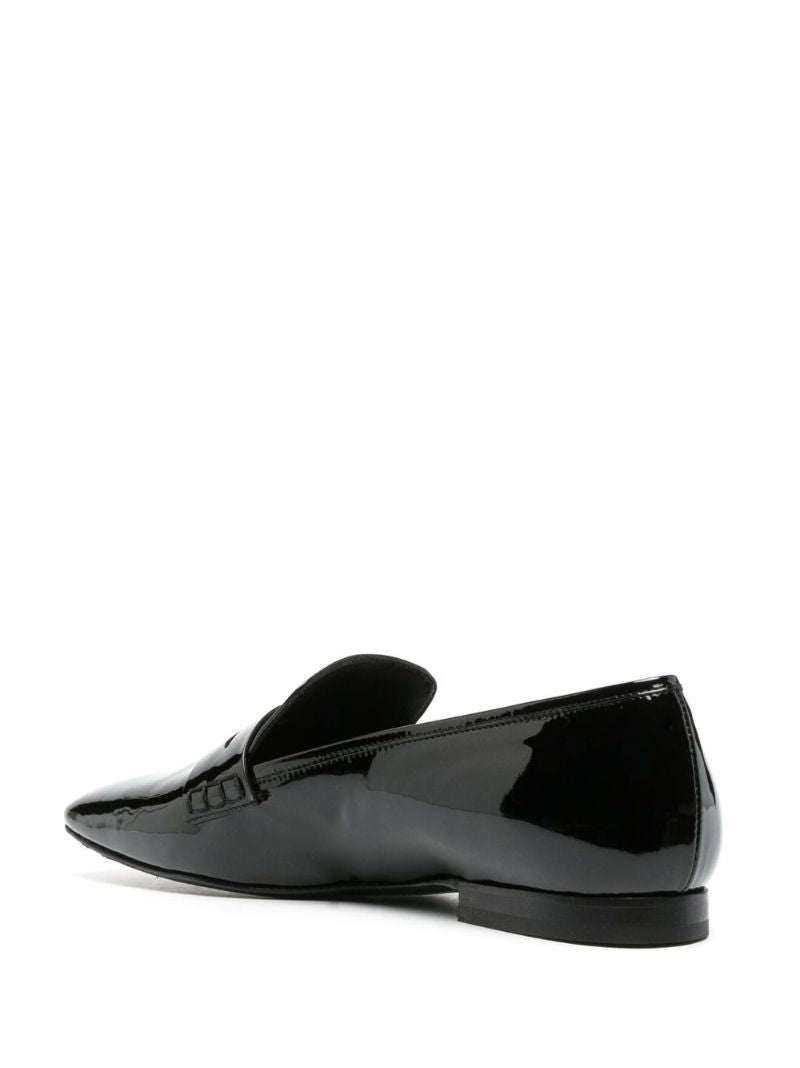 Black Carlisle Patent Leather Loafers