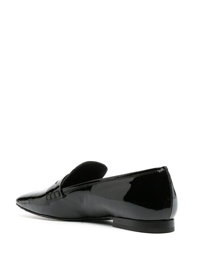 Black Carlisle Patent Leather Loafers