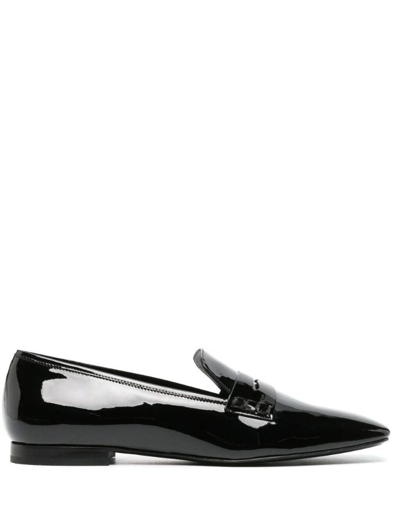 Black Carlisle Patent Leather Loafers