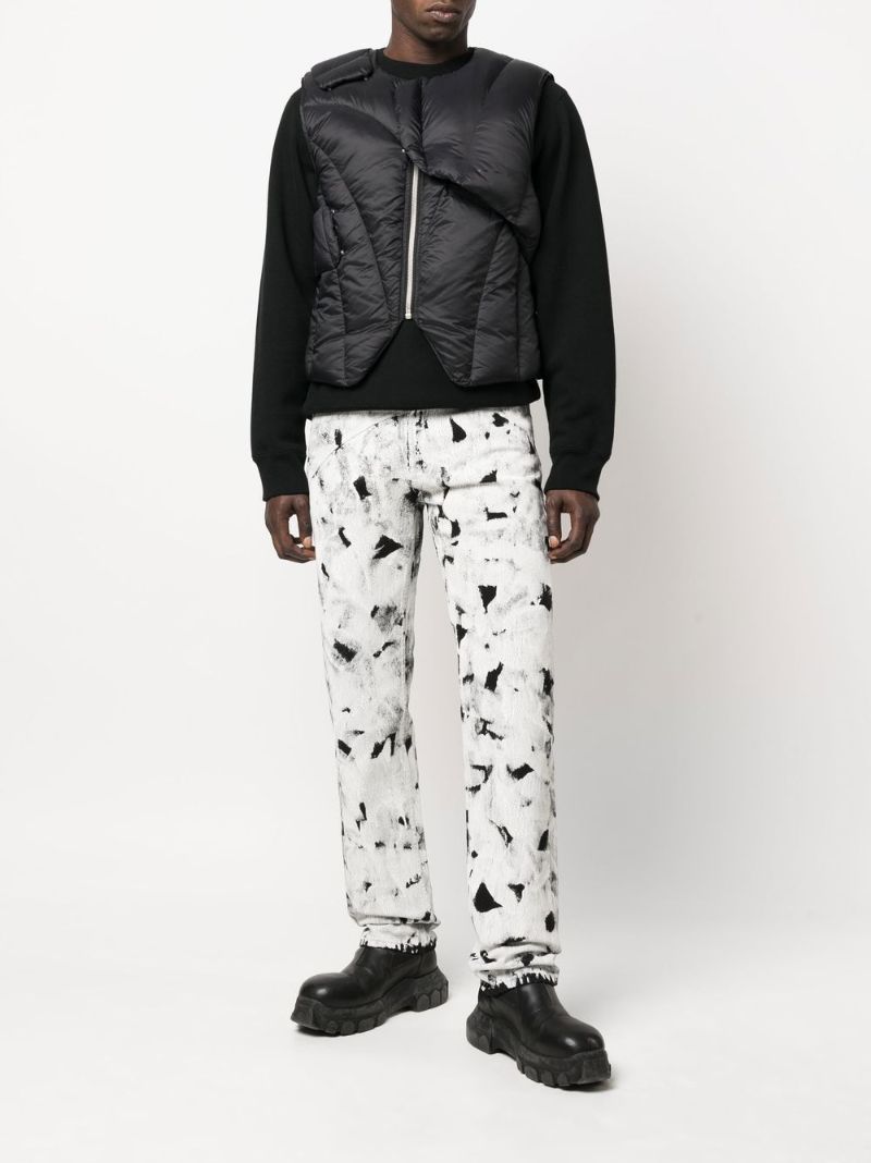 Black Padded Gilet