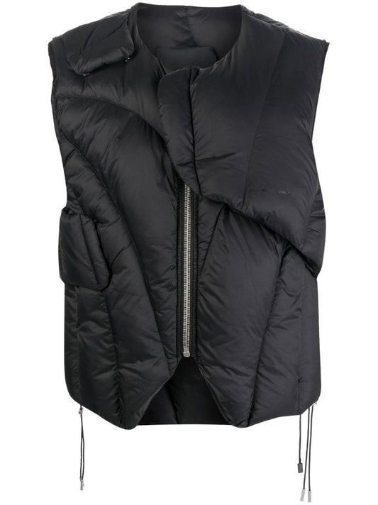 Black Padded Gilet