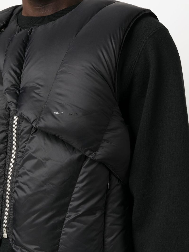 Black Padded Gilet
