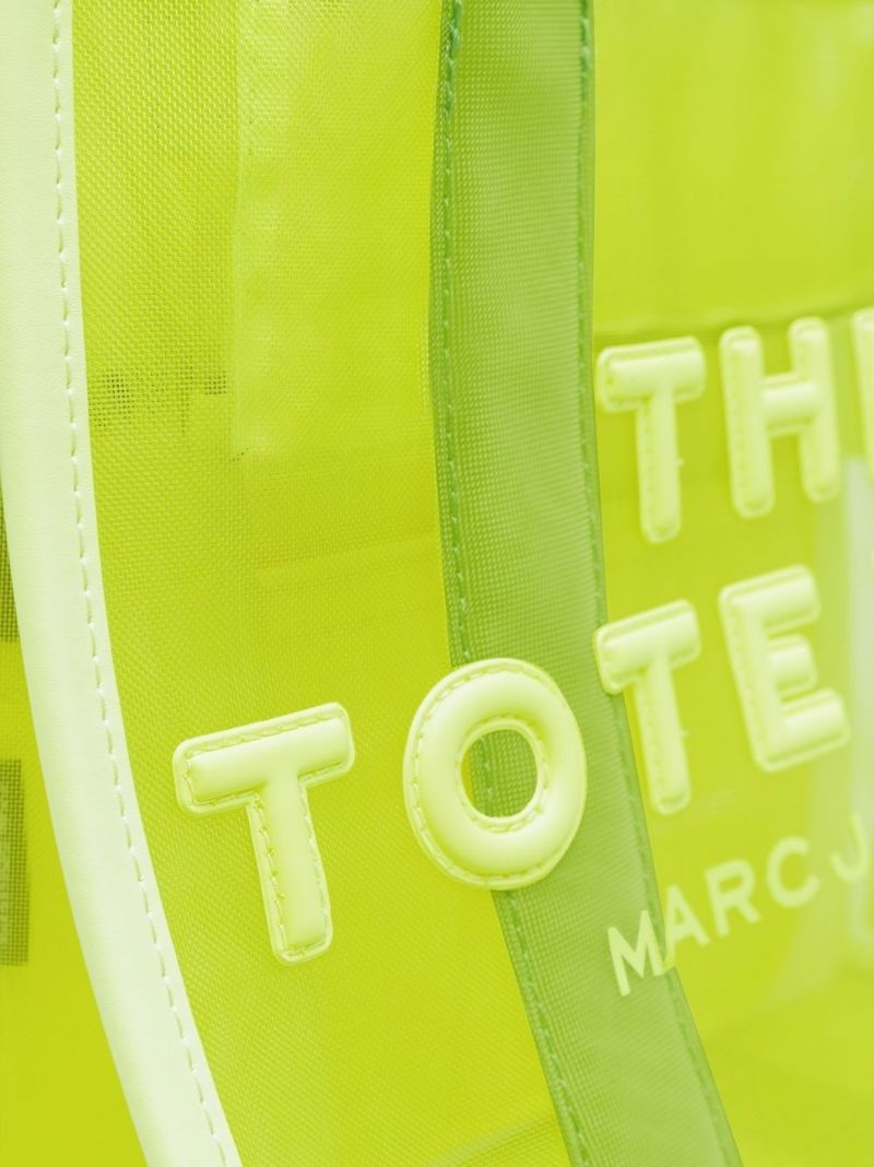 Green Medium the Mesh Tote Bag