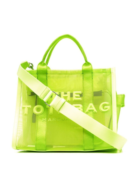 Green Medium the Mesh Tote Bag