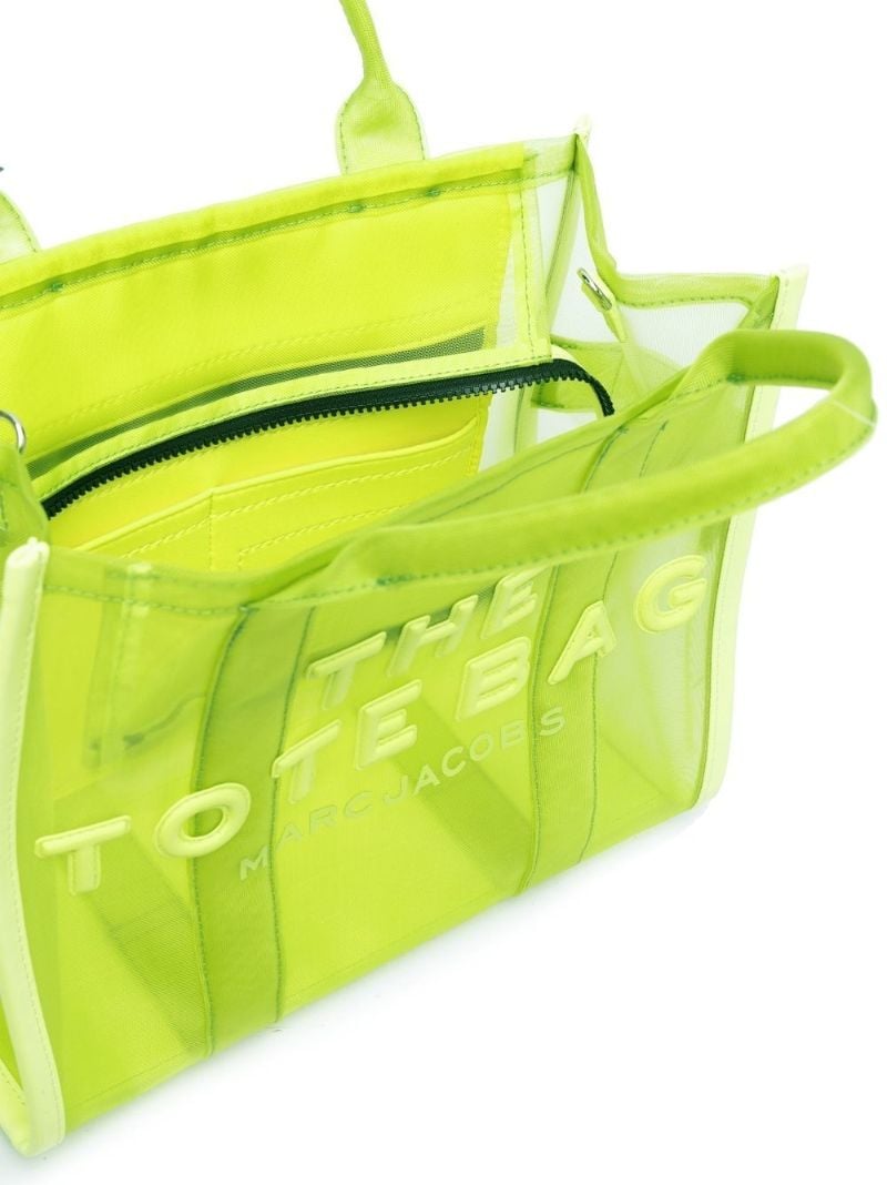 Green Medium the Mesh Tote Bag