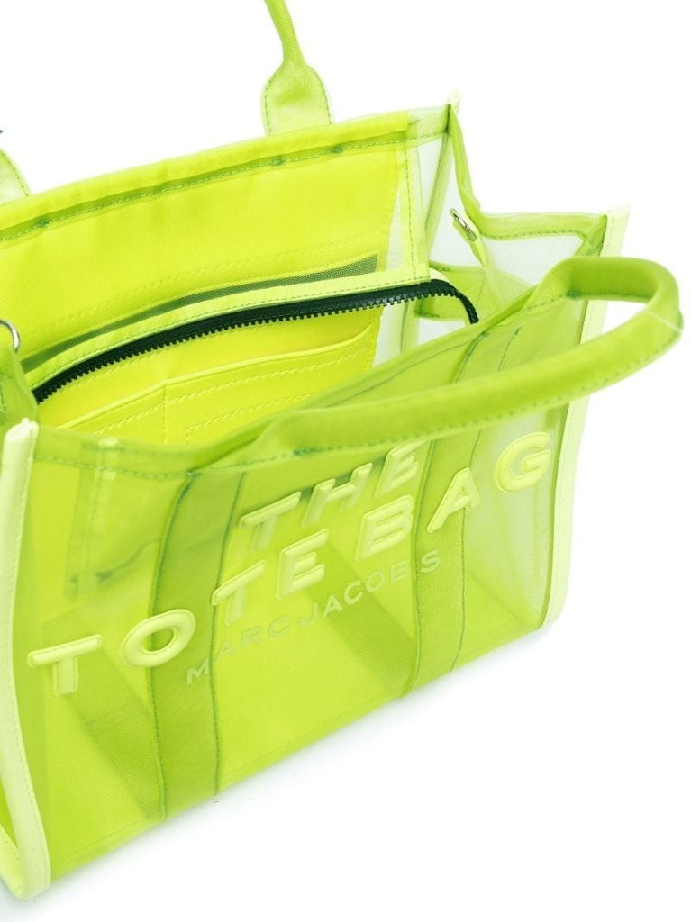 Green Medium the Mesh Tote Bag