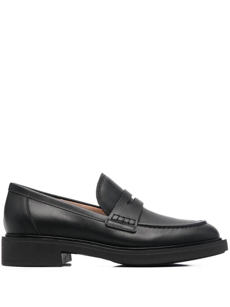 Black Harris Penny Loafers