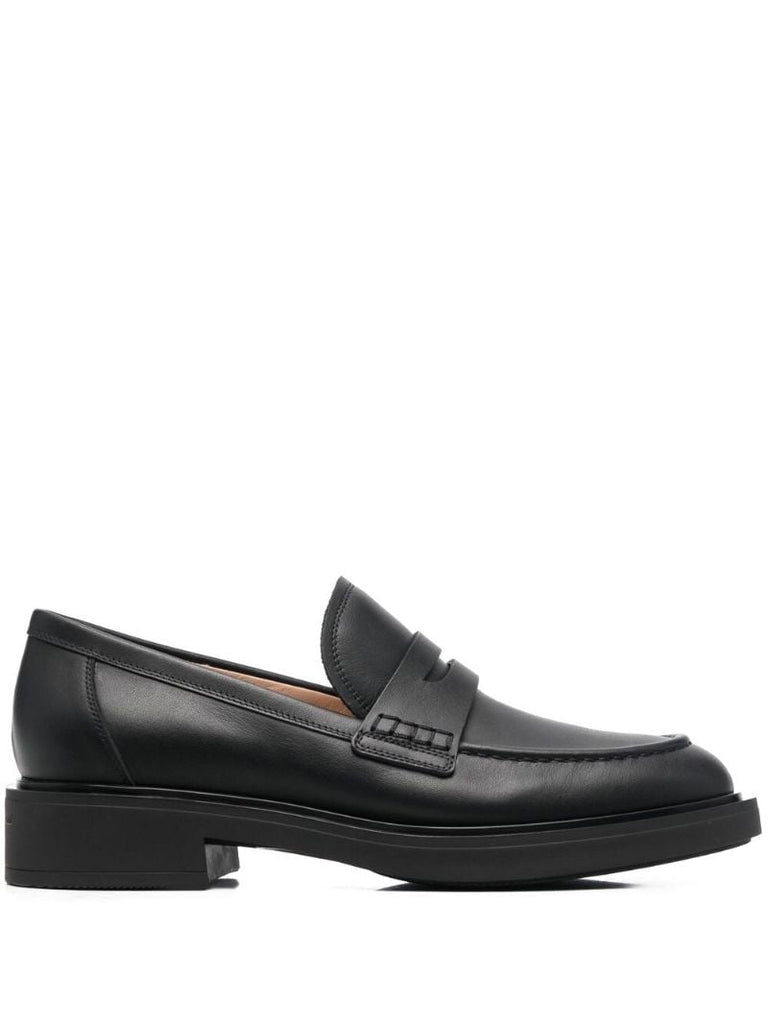 Black Harris Penny Loafers
