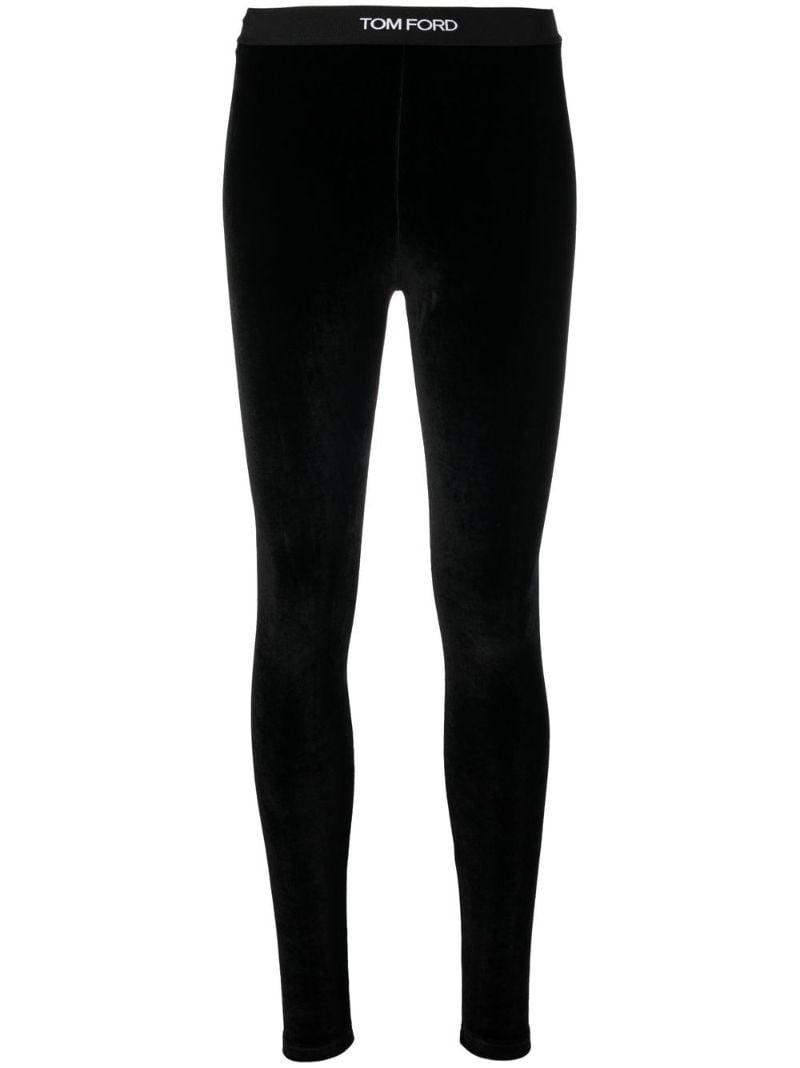 Black High-waisted Leggings