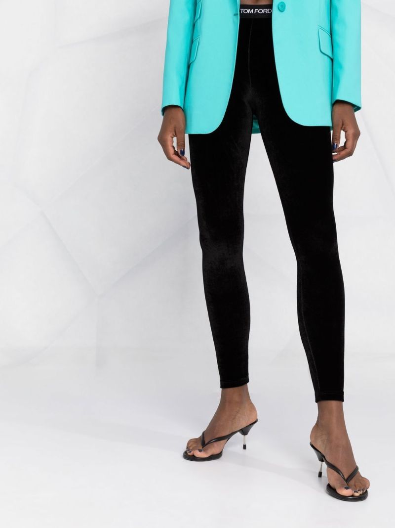Black High-waisted Leggings