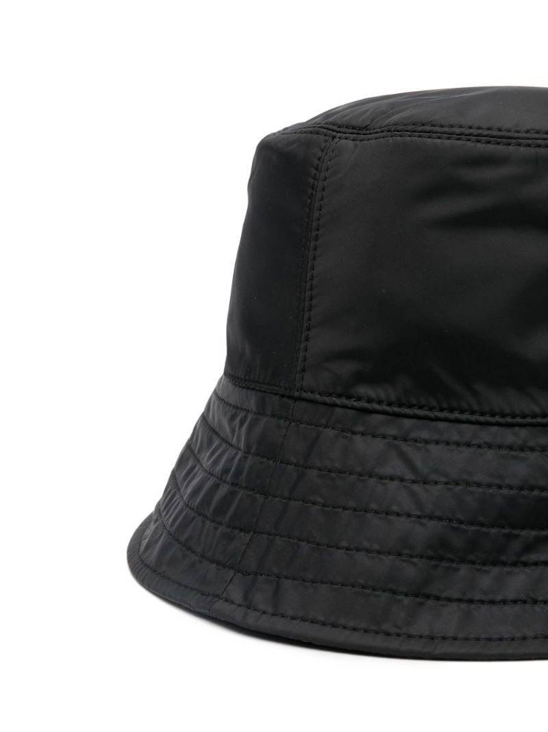 Black Padded Reversible Hat
