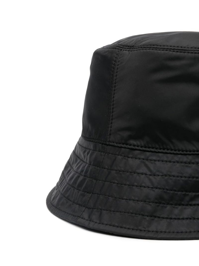 Black Padded Reversible Hat