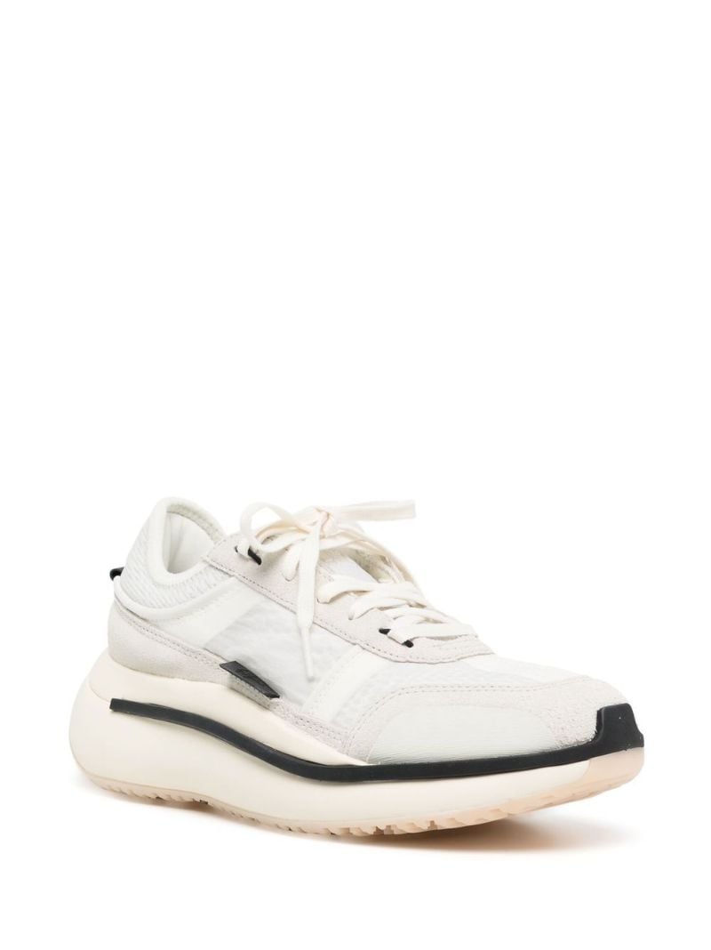 Grey Low-top Suede Sneakers