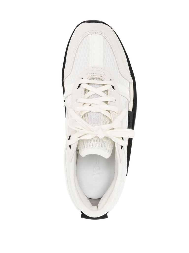 Grey Low-top Suede Sneakers