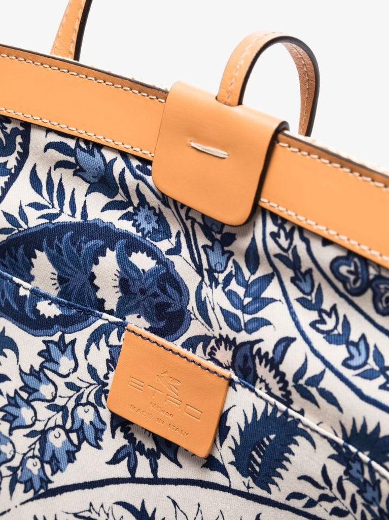 Neutral Beach Raffia Tote Bag