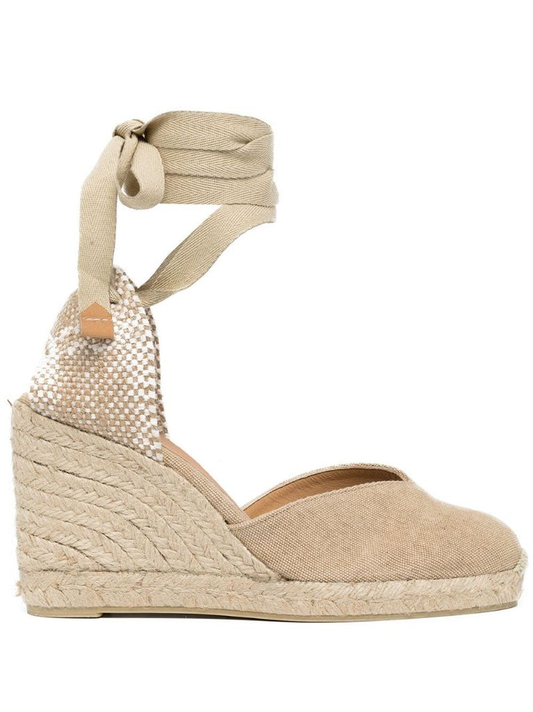 Neutral Chiara Espadrille Wedge Sandals