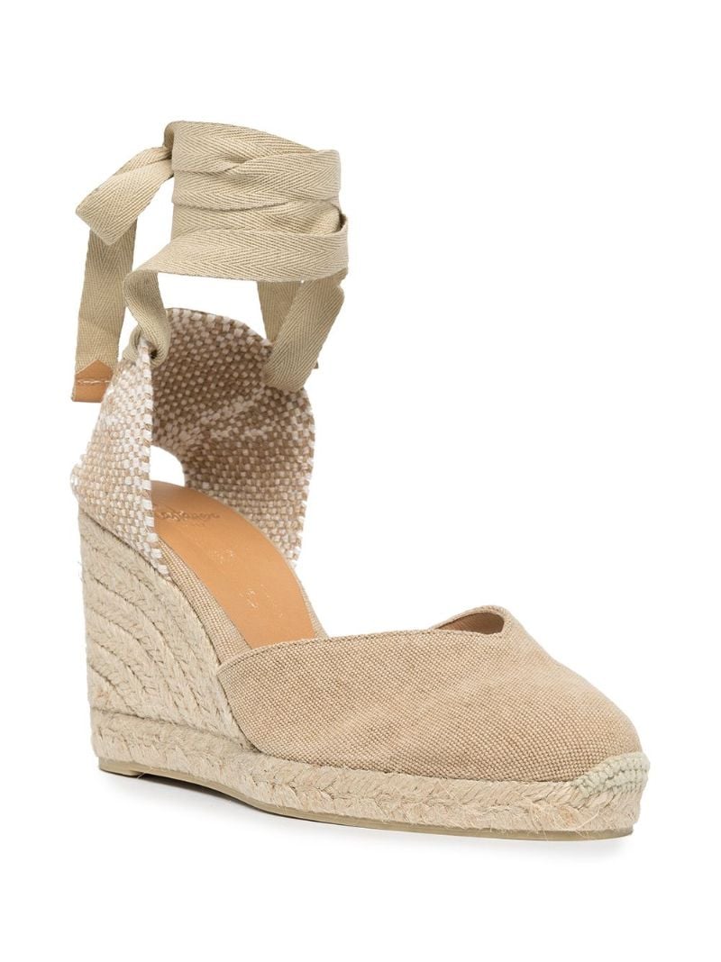 Neutral Chiara Espadrille Wedge Sandals