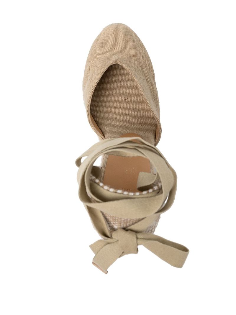 Neutral Chiara Espadrille Wedge Sandals