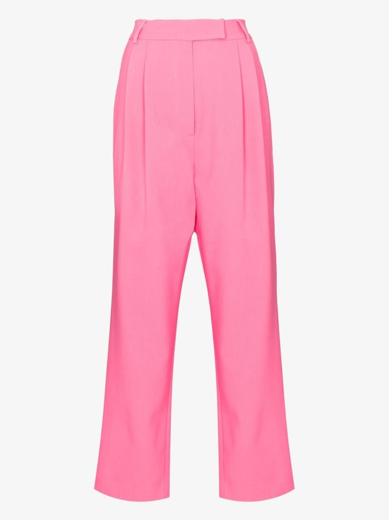 Pink Bea Straight-leg Trousers