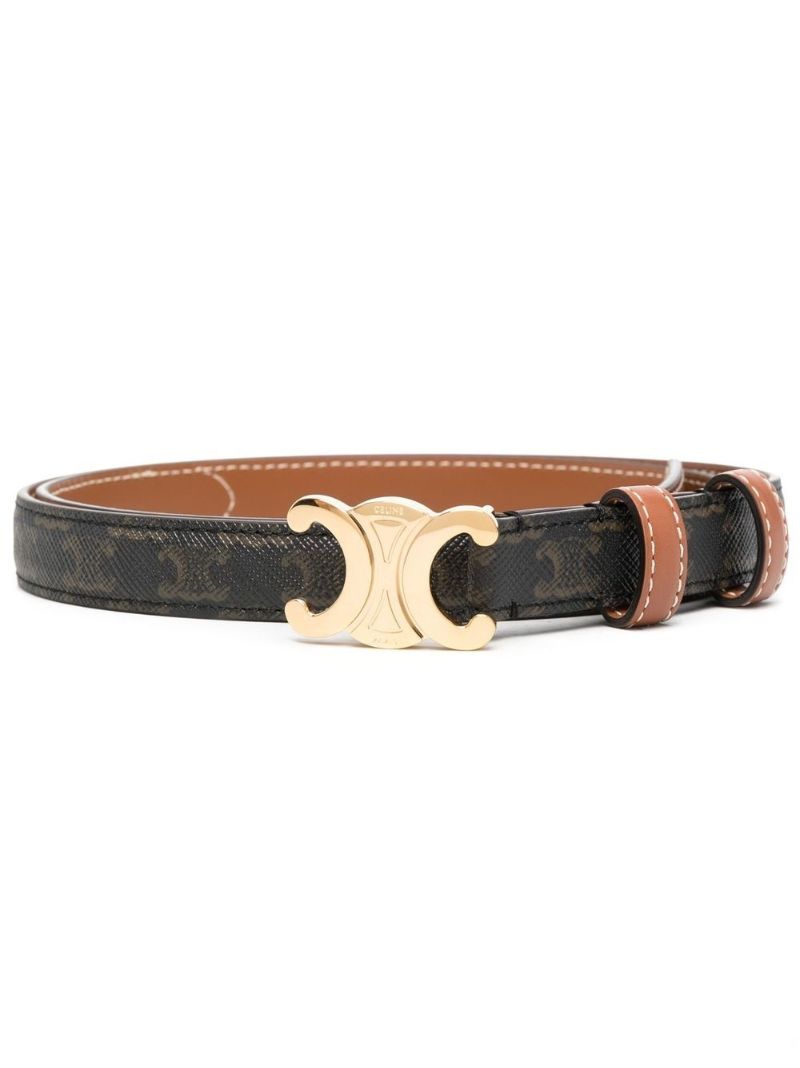 Brown Small Triomphe Belt
