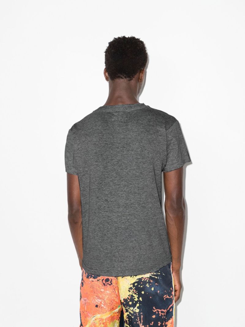 Grey Logo-print T-shirt