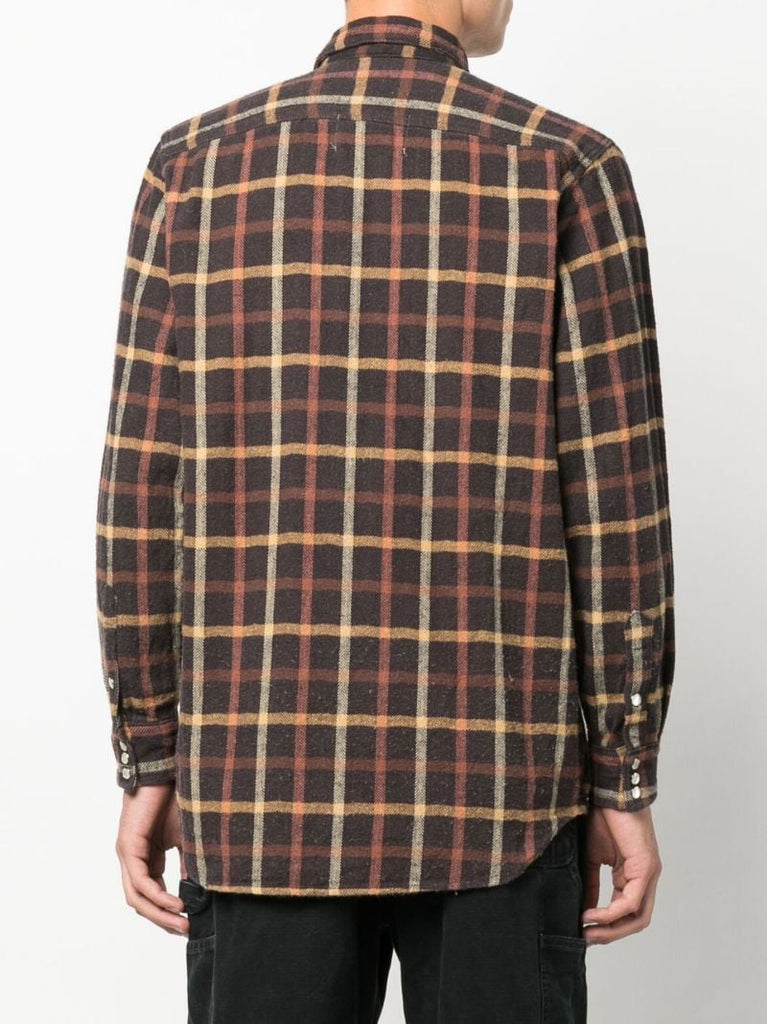 Brown Gold Label Vintage Checked Cotton Shirt