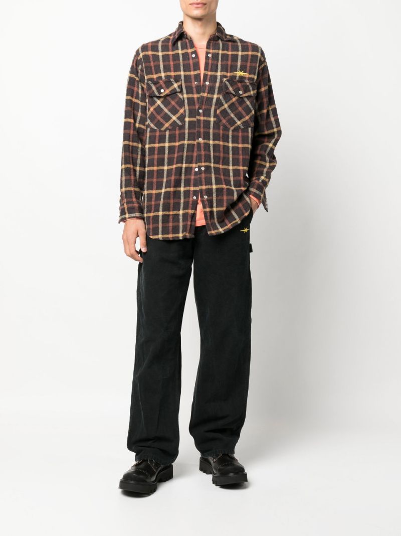Brown Gold Label Vintage Checked Cotton Shirt