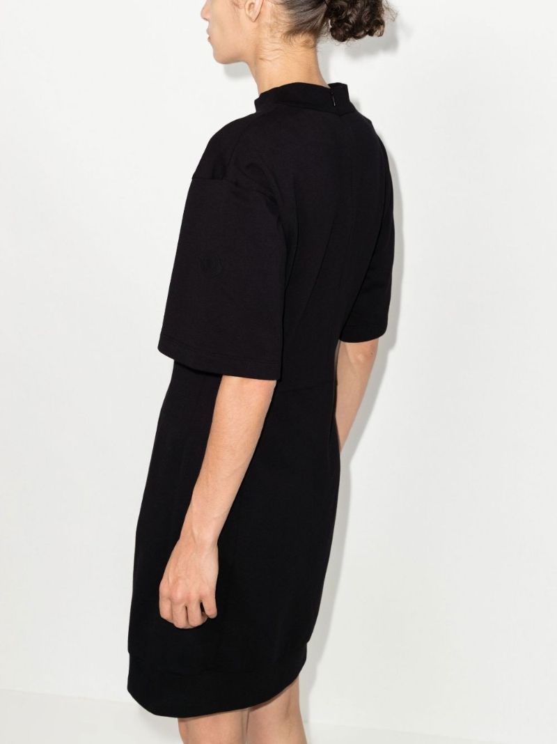 Black Logo T-shirt Dress