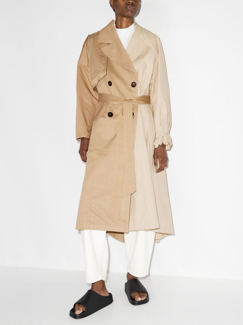 Neutral Sabi Oversized Trench Coat