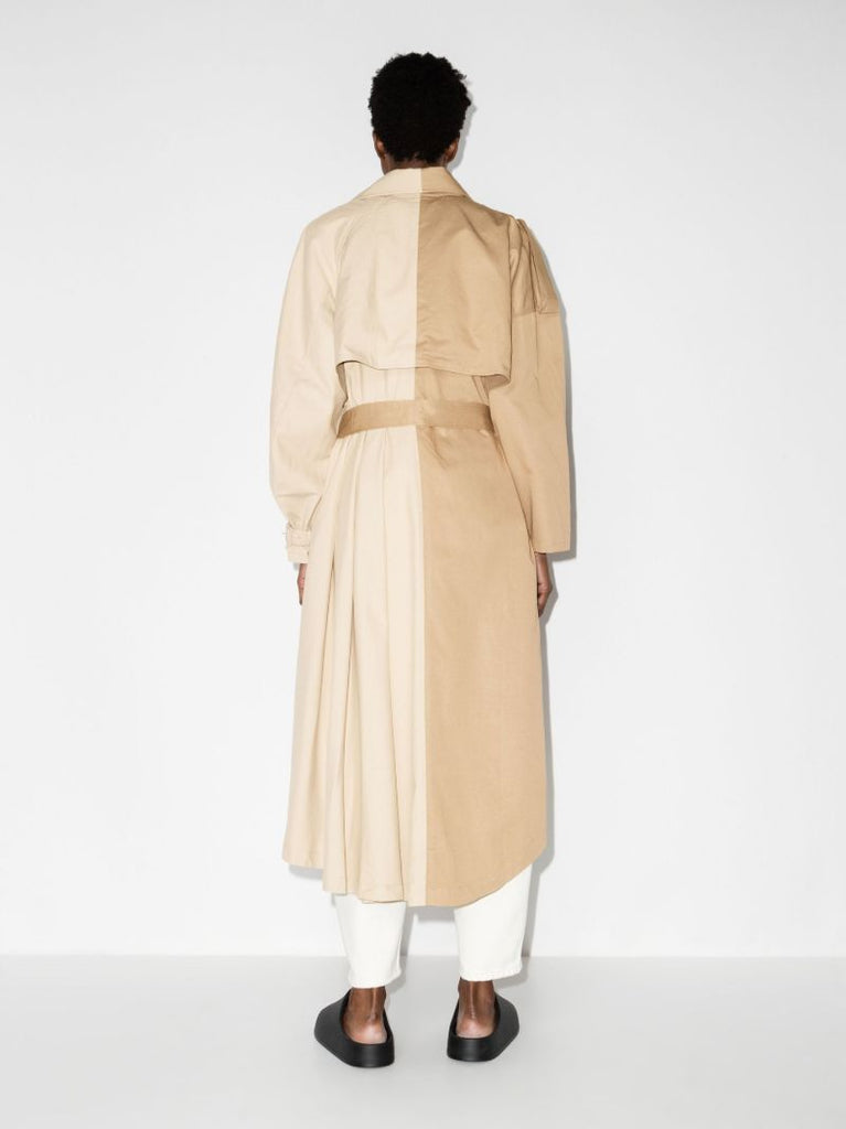 Neutral Sabi Oversized Trench Coat