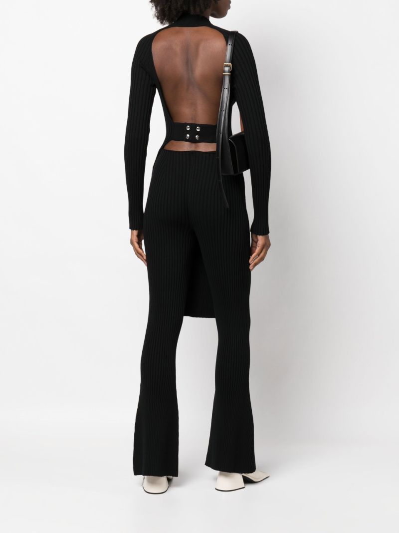 Black Ã¢â_x0082_¬Ë_x009c_70s Ribbed Knit Top