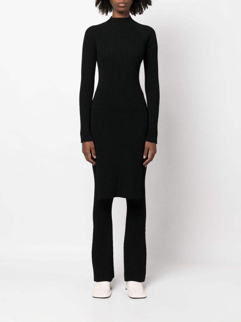 Black Ã¢â_x0082_¬Ë_x009c_70s Ribbed Knit Top