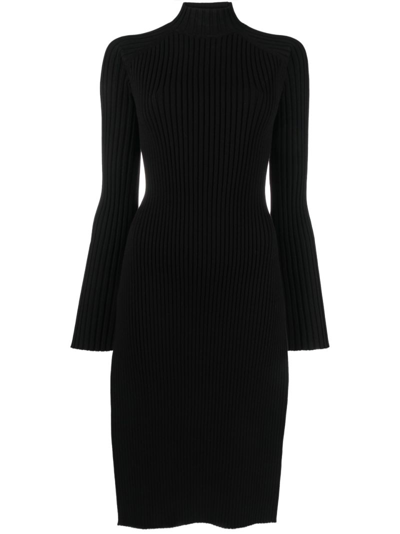 Black Ã¢â_x0082_¬Ë_x009c_70s Ribbed Knit Top
