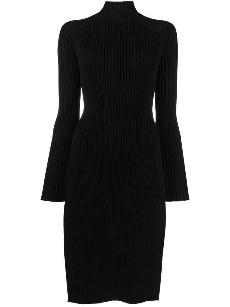 Black Ã¢â_x0082_¬Ë_x009c_70s Ribbed Knit Top