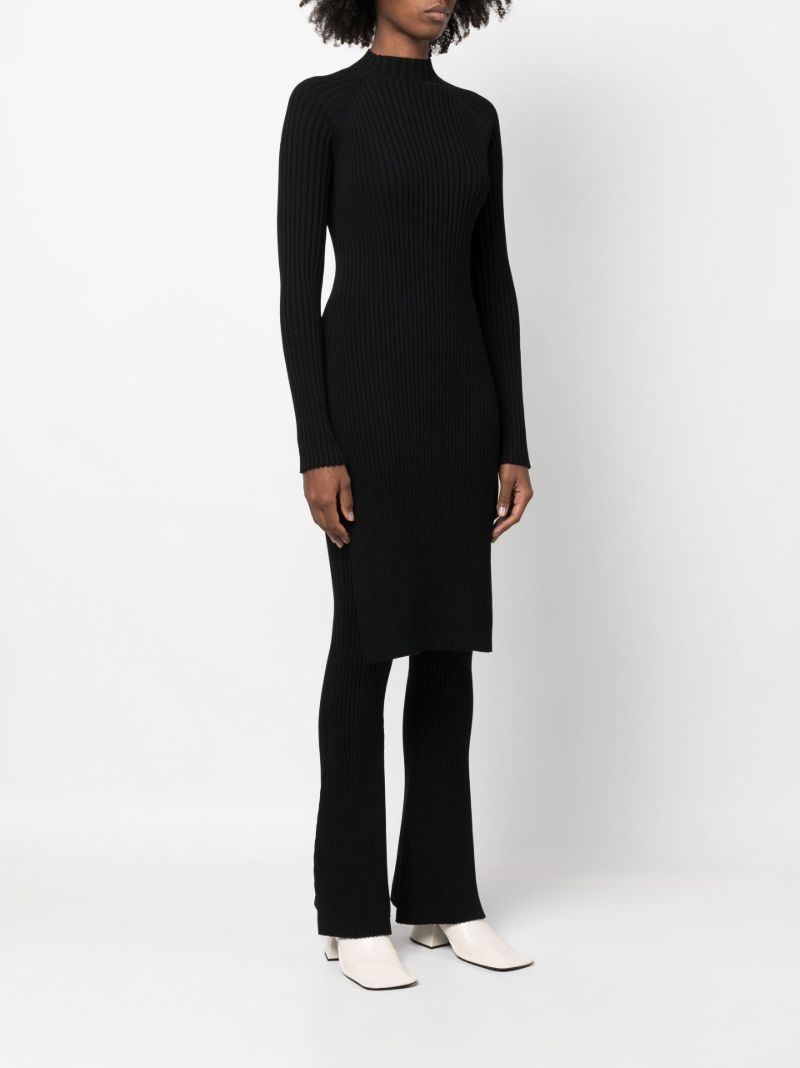 Black Ã¢â_x0082_¬Ë_x009c_70s Ribbed Knit Top