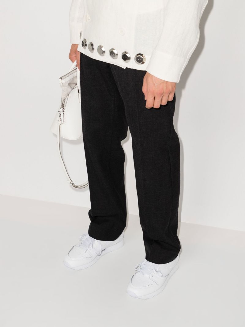 X Maison Margiela White Classics Leather Low-top Sneakers