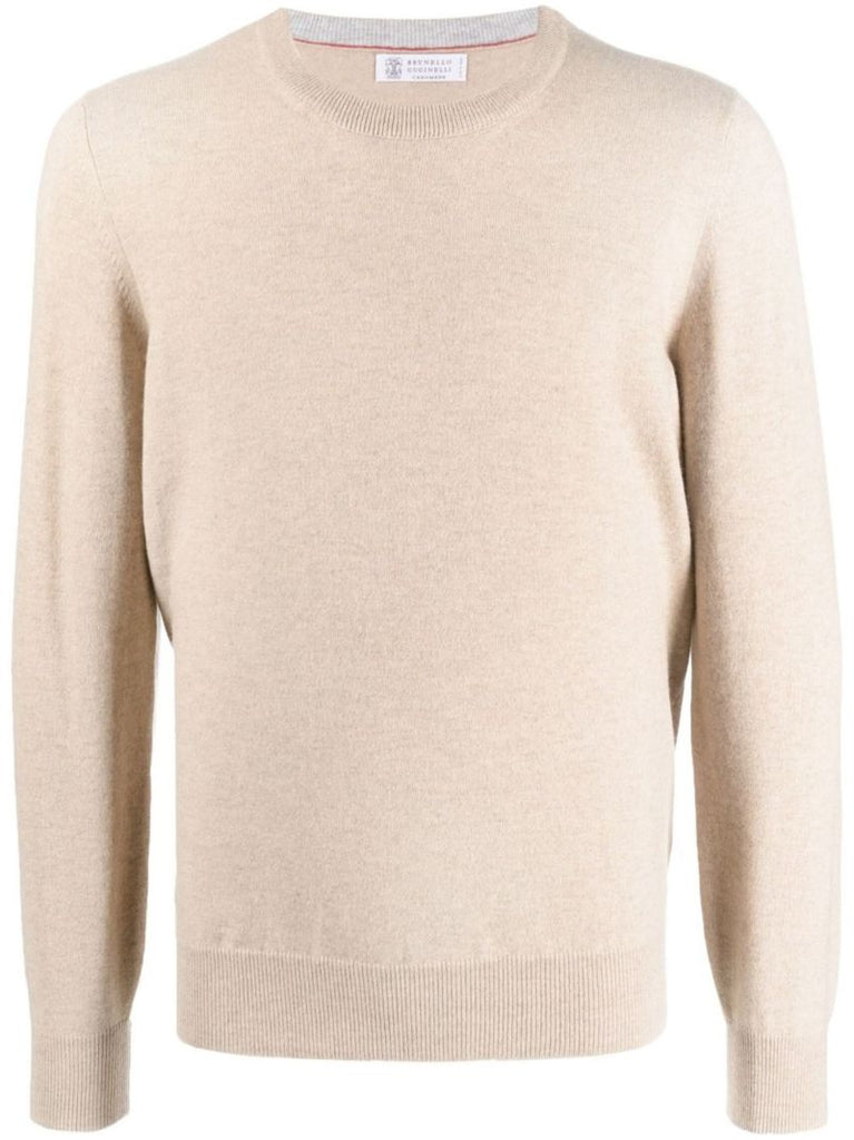 Neutral Cashmere Sweater
