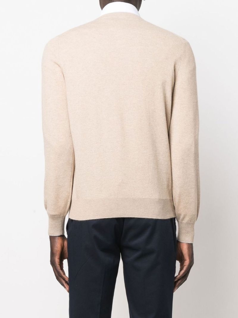 Neutral Cashmere Sweater