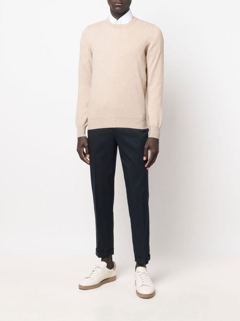 Neutral Cashmere Sweater