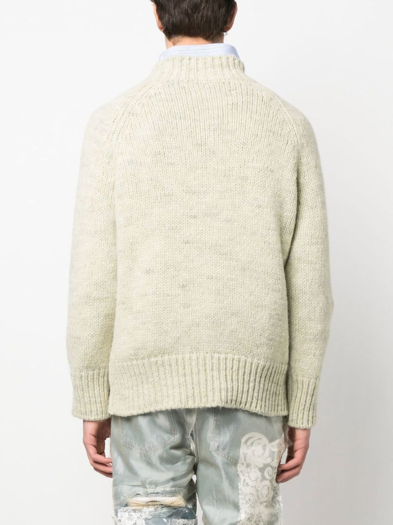 Green Botanical Dye Sweater
