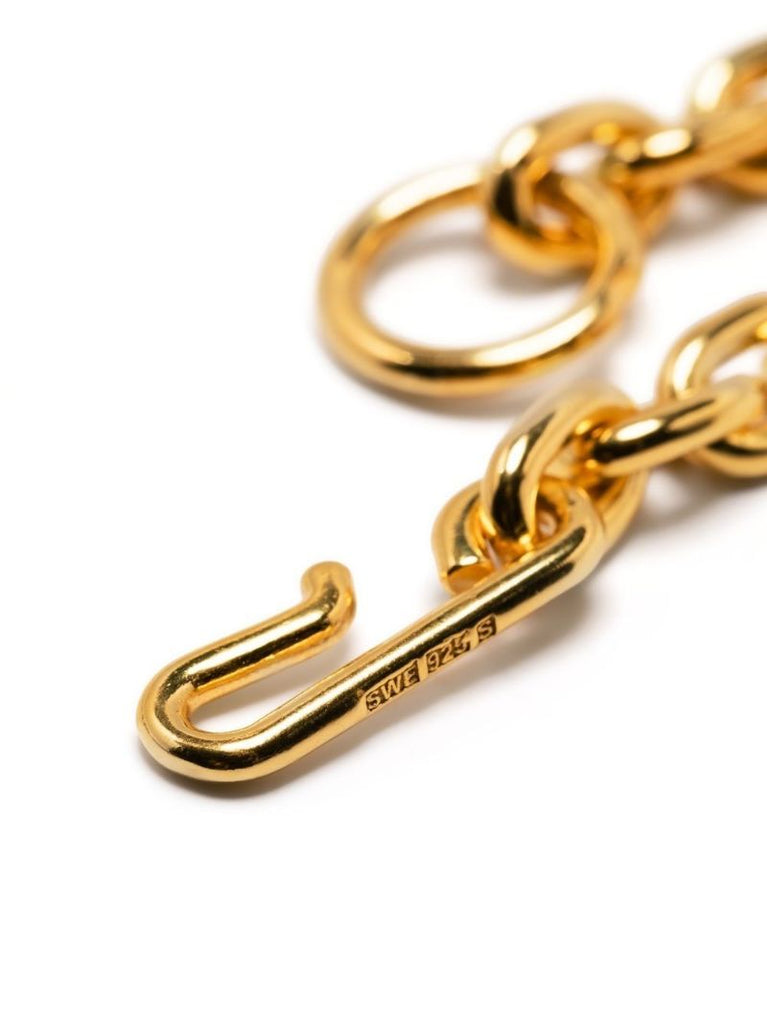 Gold-plated Chain-link Bracelet