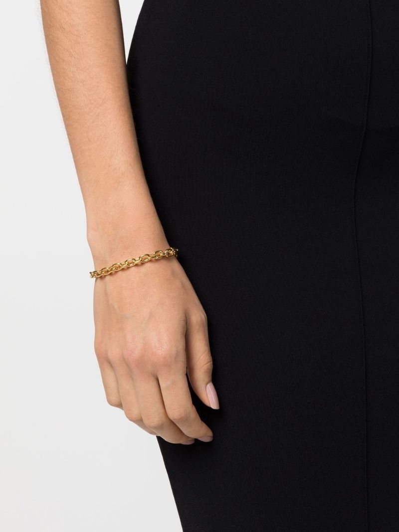 Gold-plated Chain-link Bracelet